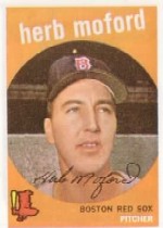 1959 Topps Baseball Cards      091      Herb Moford RC